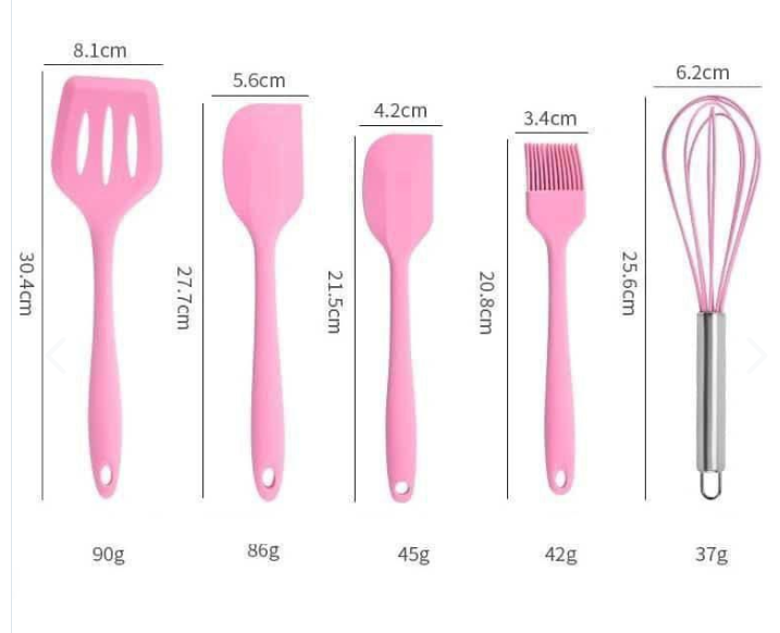 Utensilios de cocina 5 piezas