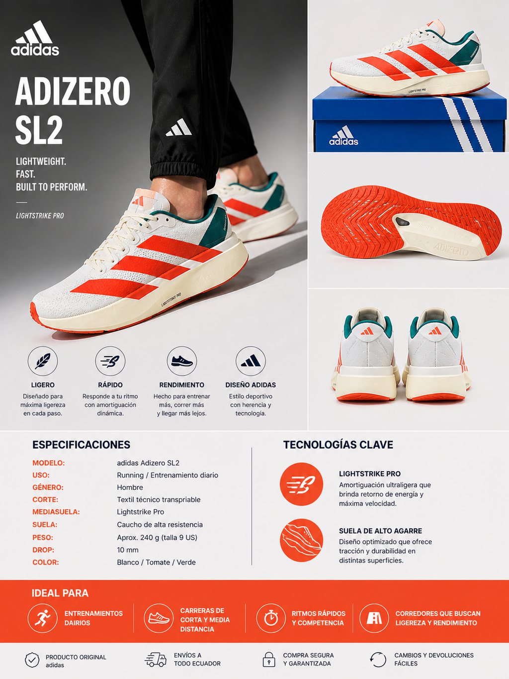 Adidas Adizero SL2