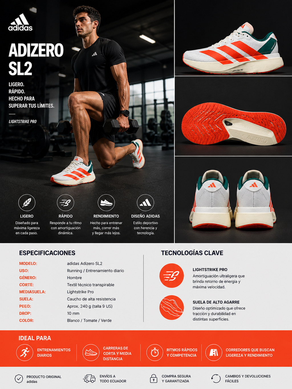 Adidas Adizero SL2