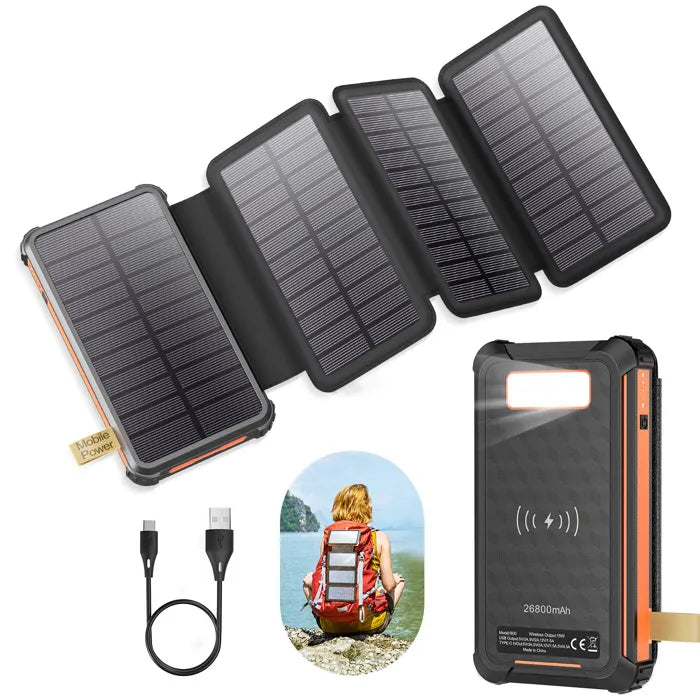 Power Bank Con Panel Solar