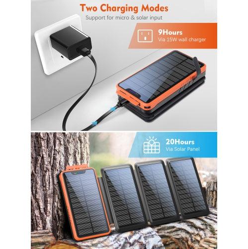 Power Bank Con Panel Solar