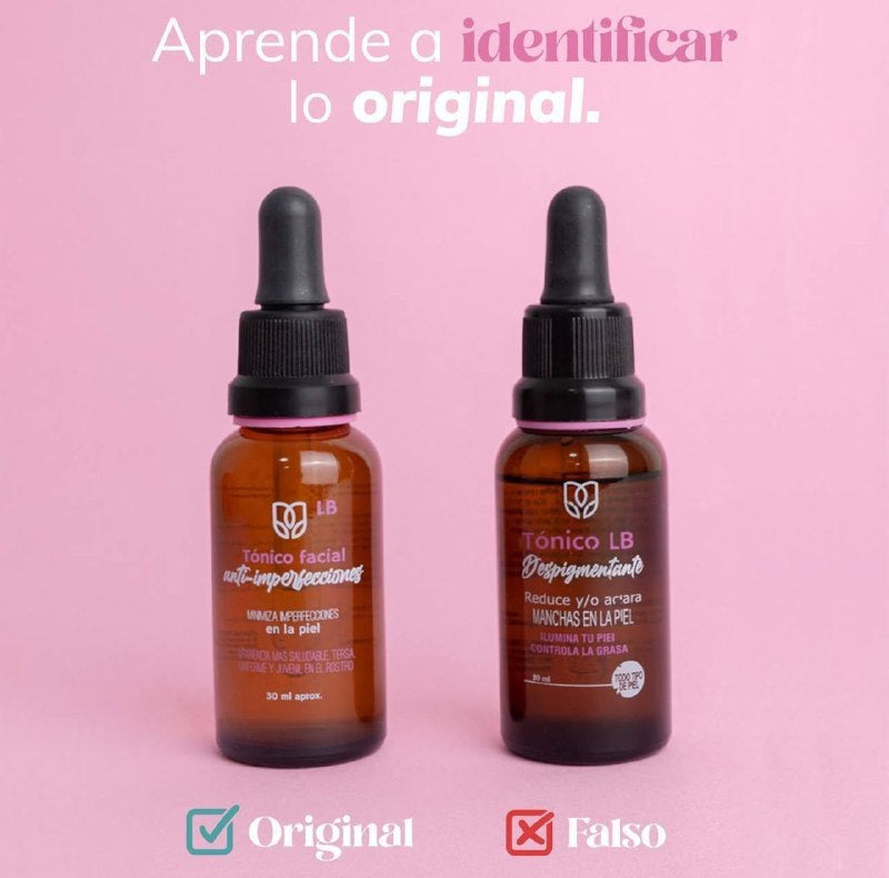Tónico despigmentante LB