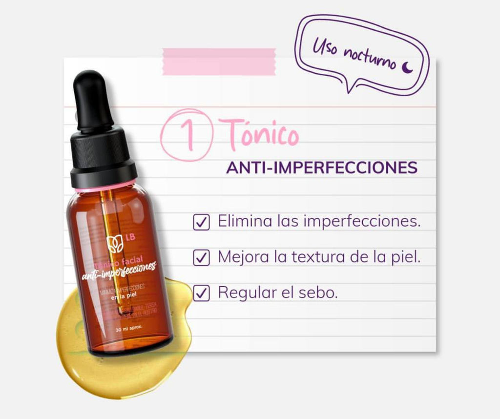 Tónico despigmentante LB